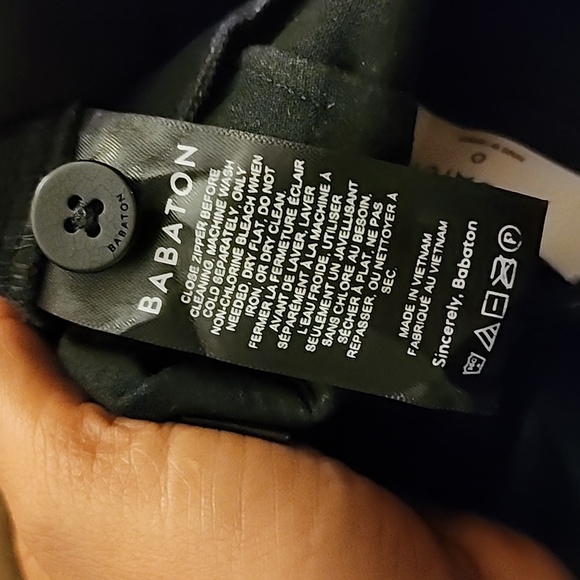 Babaton commando ankle pants vegan black new without tag - Picture 9 of 12